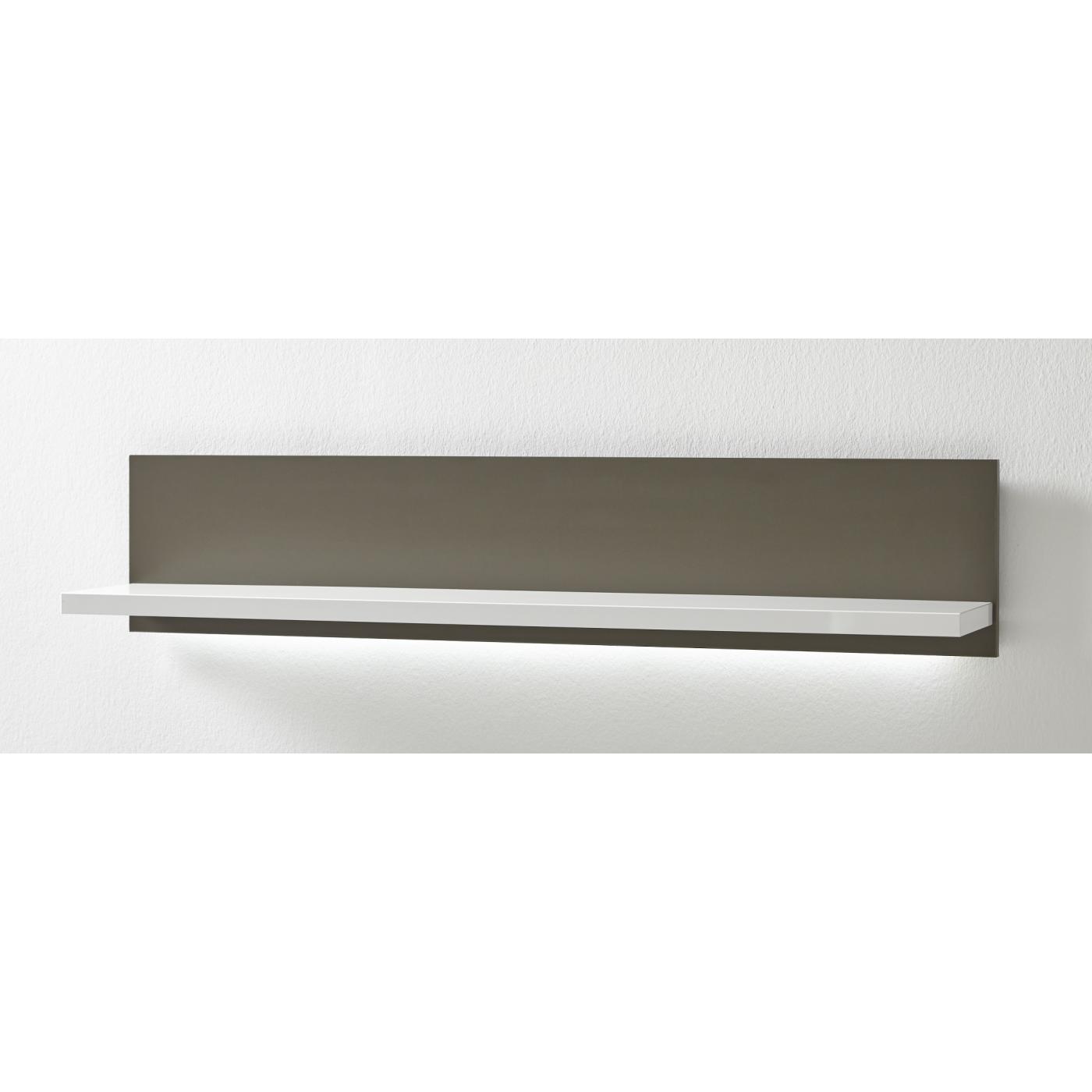 Wandboard Trento | weiß Hochglanz | LED Beleuchtung