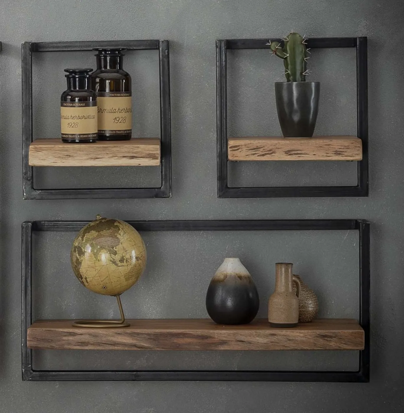 Wandboard Wandregal Shani 3 | Akazie massiv