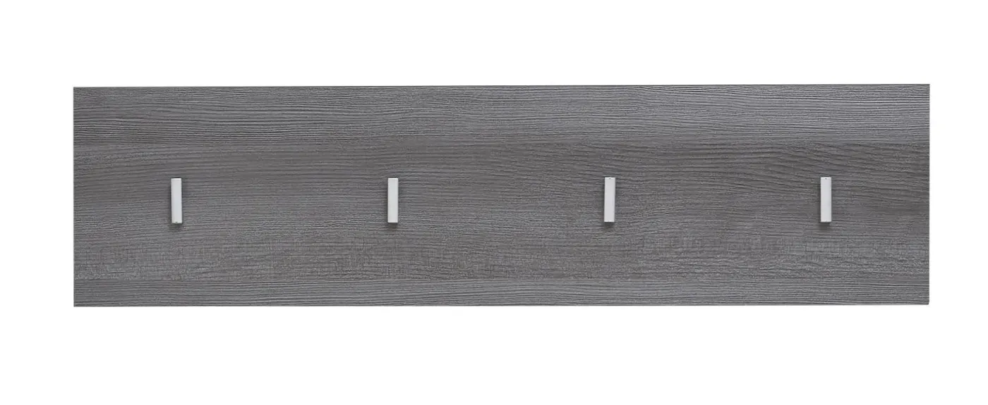 Wandpaneel Line | rauchsilber
