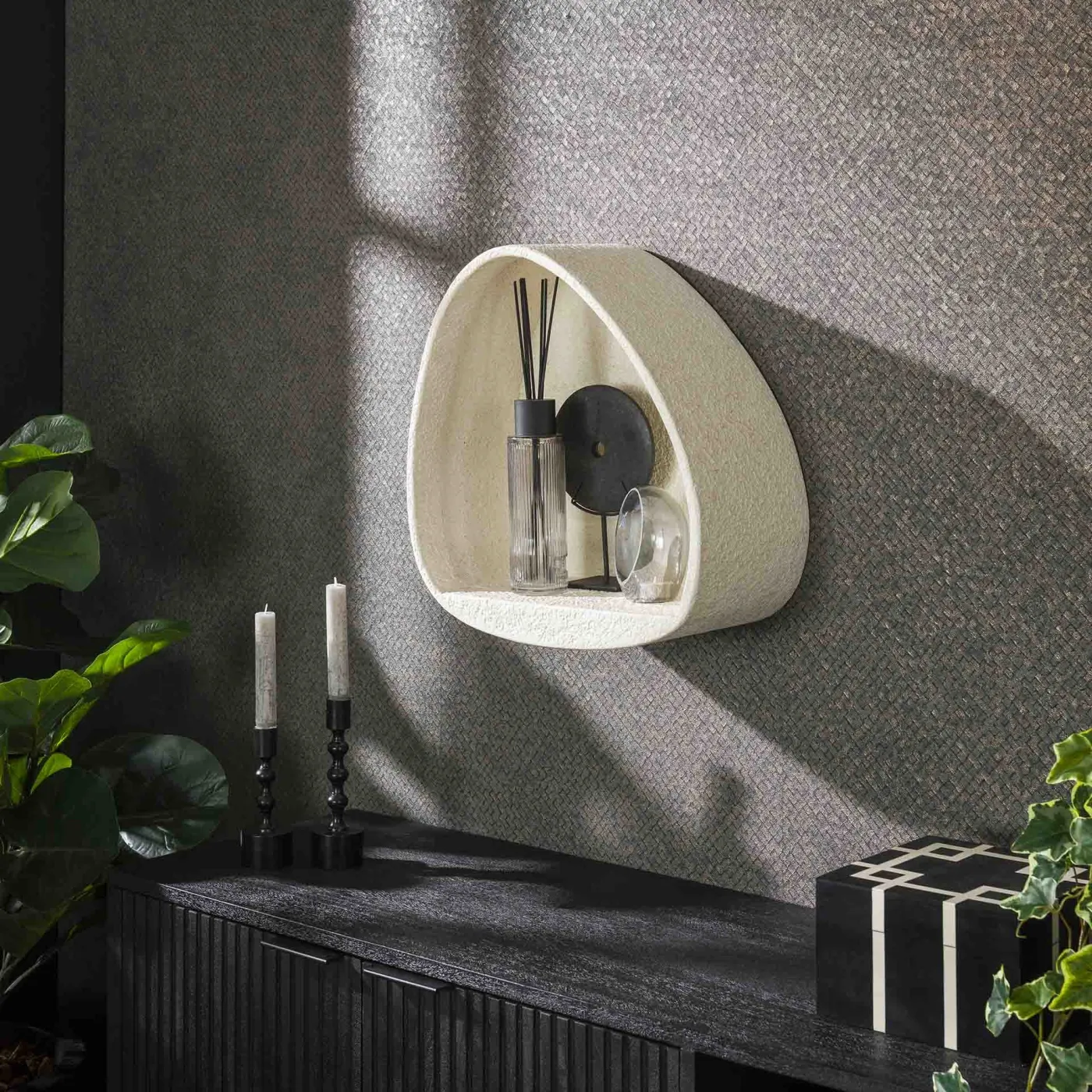 Wandregal Cusco | Marmorcomposit | beige | verschiedene Größen