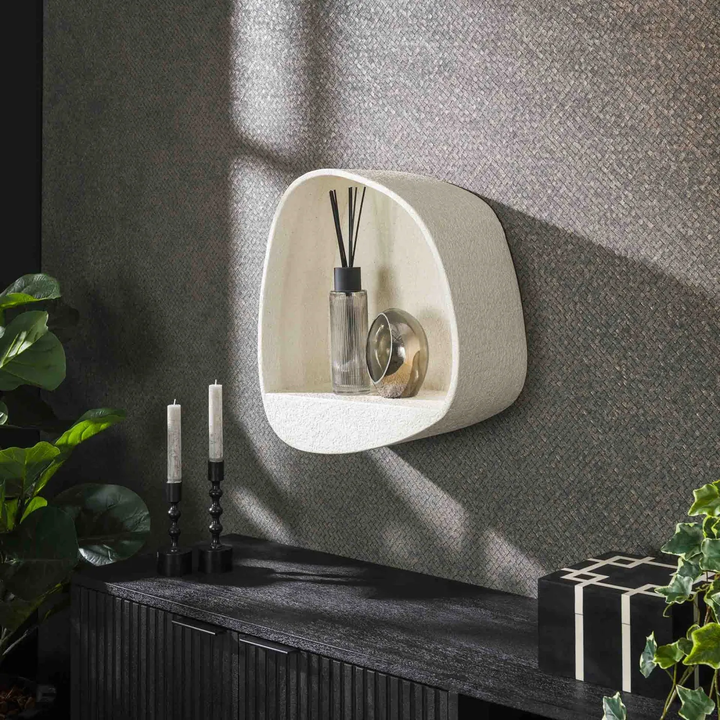 Wandregal Cusco | Marmorcomposit | beige | verschiedene Größen