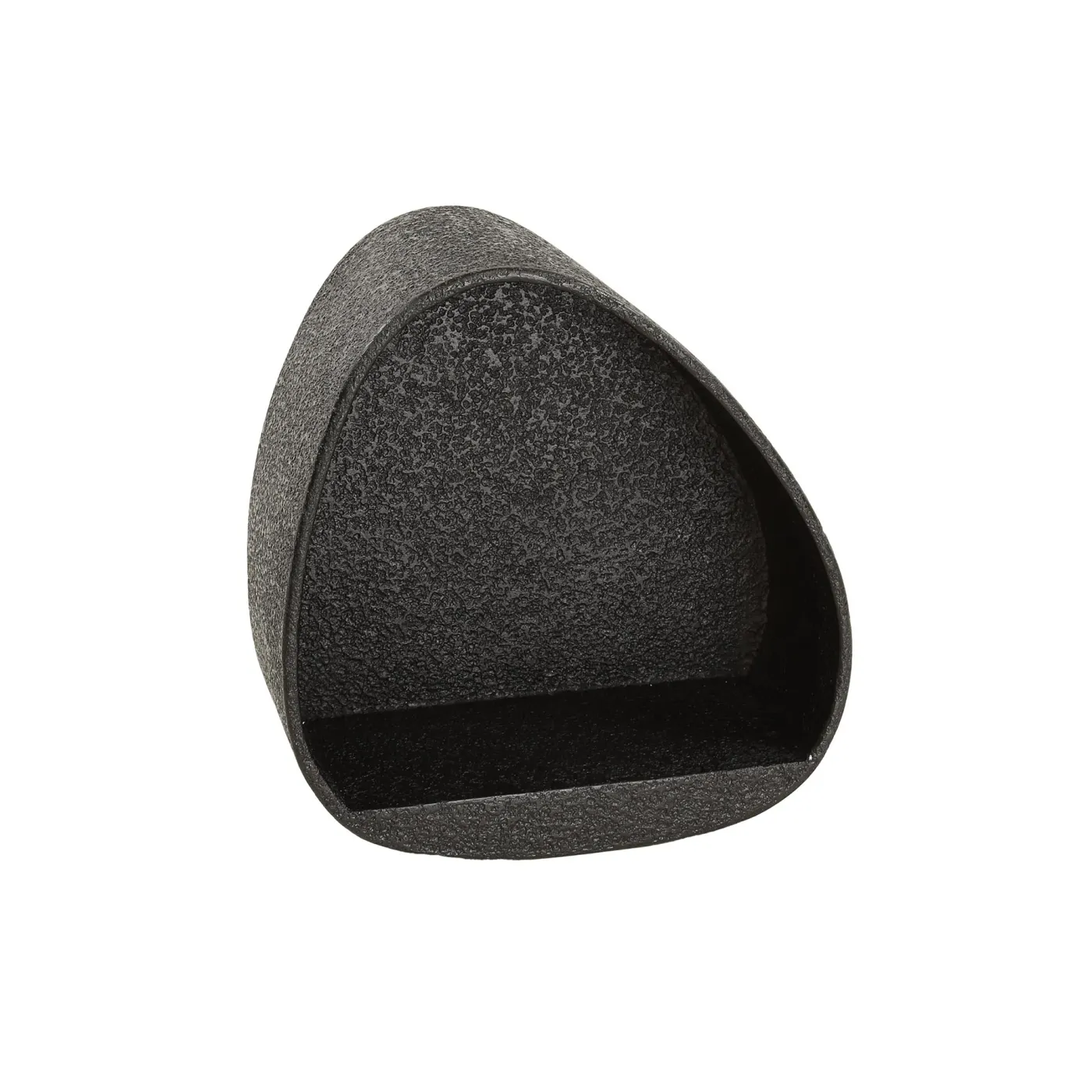 Wandregal Heiban | flüssiges Metall | grau | 42x45