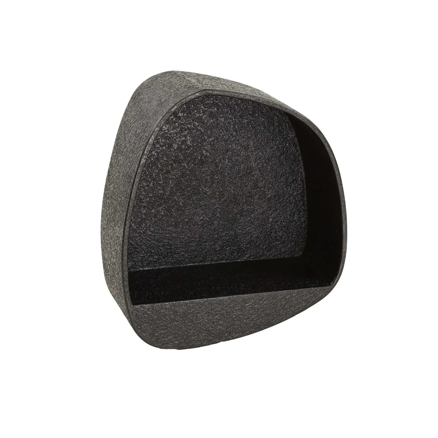 Wandregal Heiban | flüssiges Metall | grau | verschiedene Größen