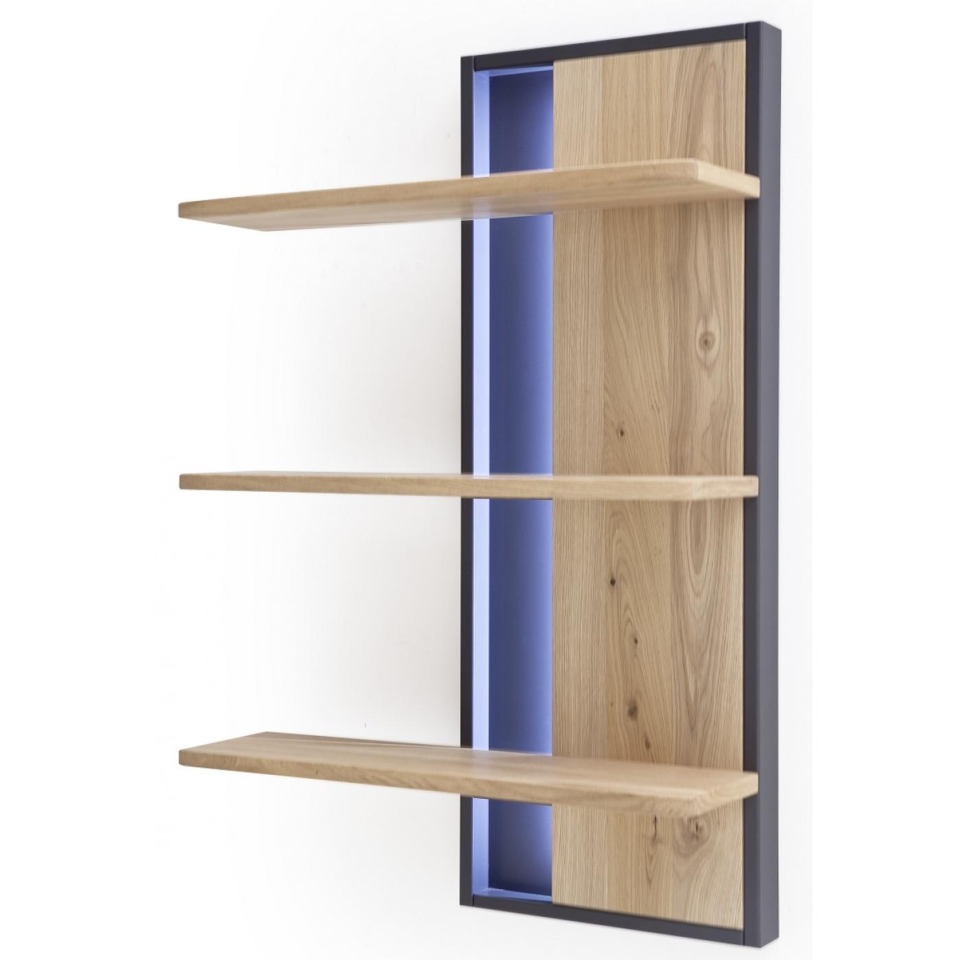 Wandregal Portland | Asteiche Bianco massiv