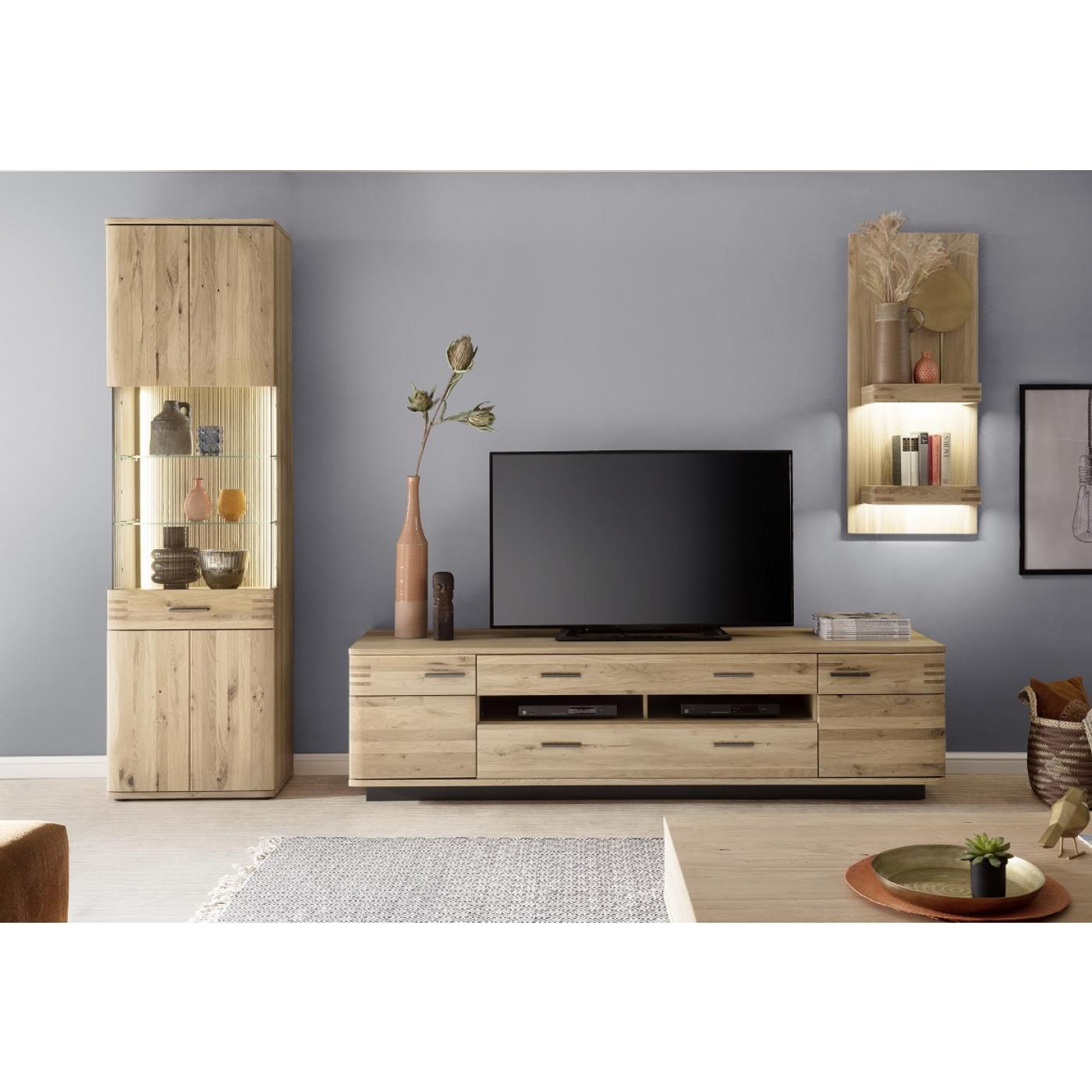 Wandregal Salvador | Eiche Bianco