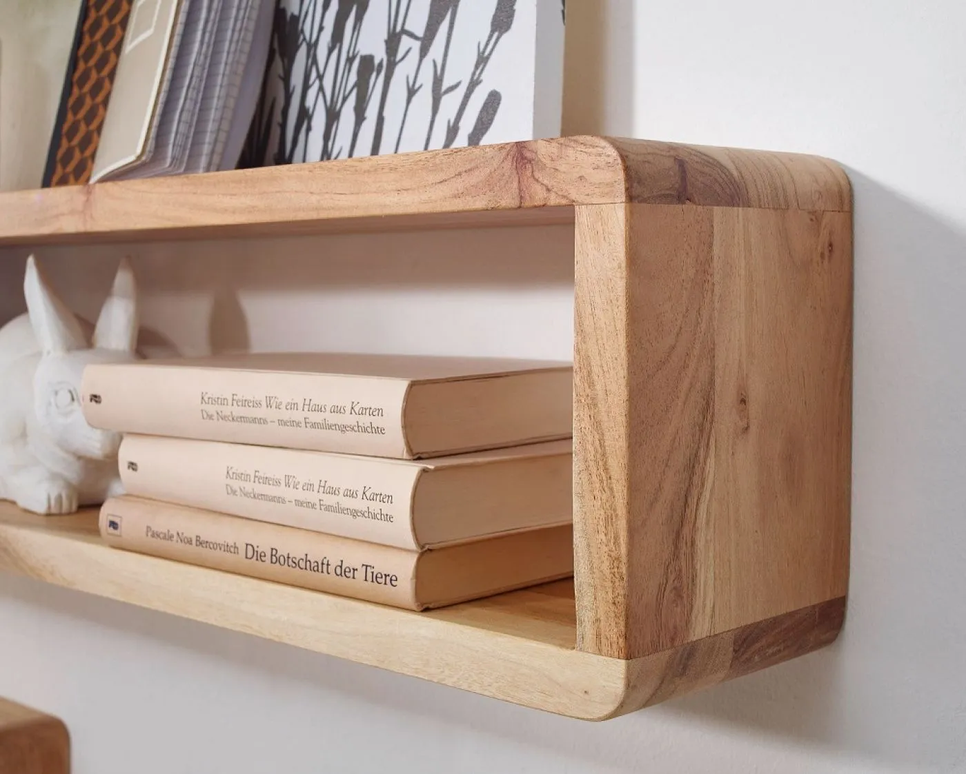 Wandregal Set Boha | 3-teilig | Akazienholz