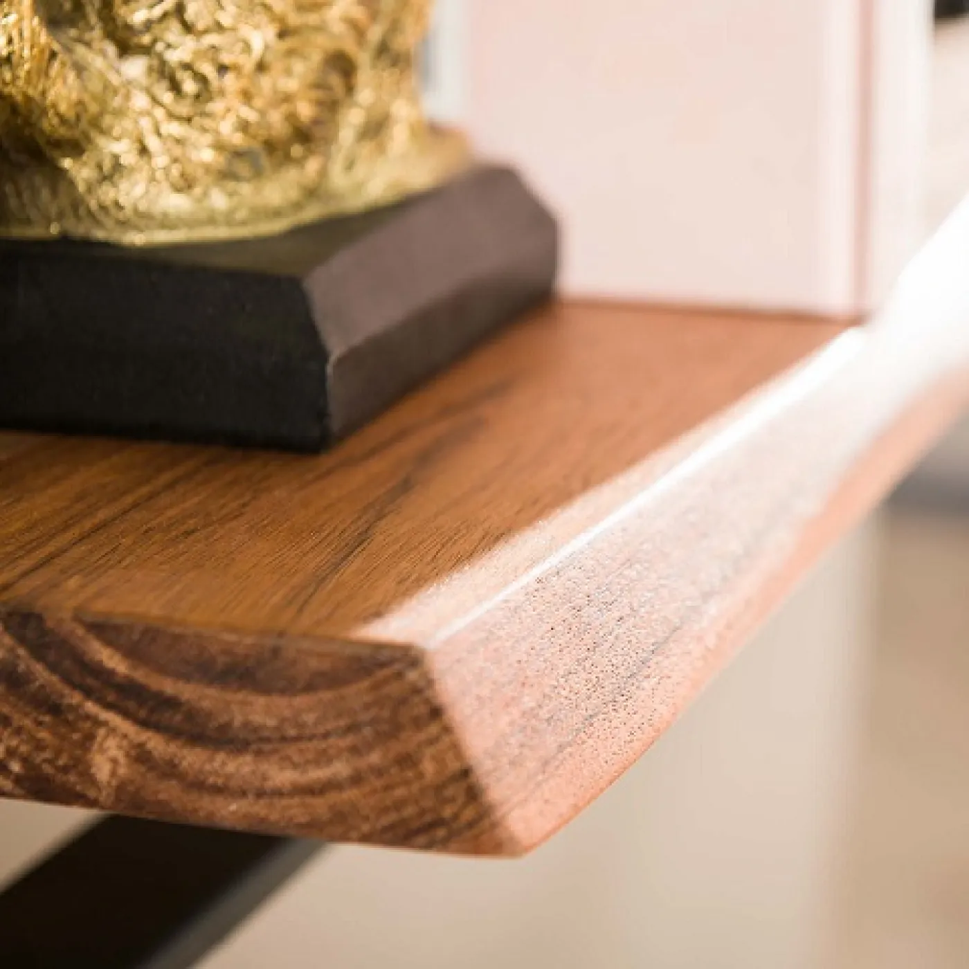 Wandregal Set Dost | 3-teilig | Akazie massiv | naturell