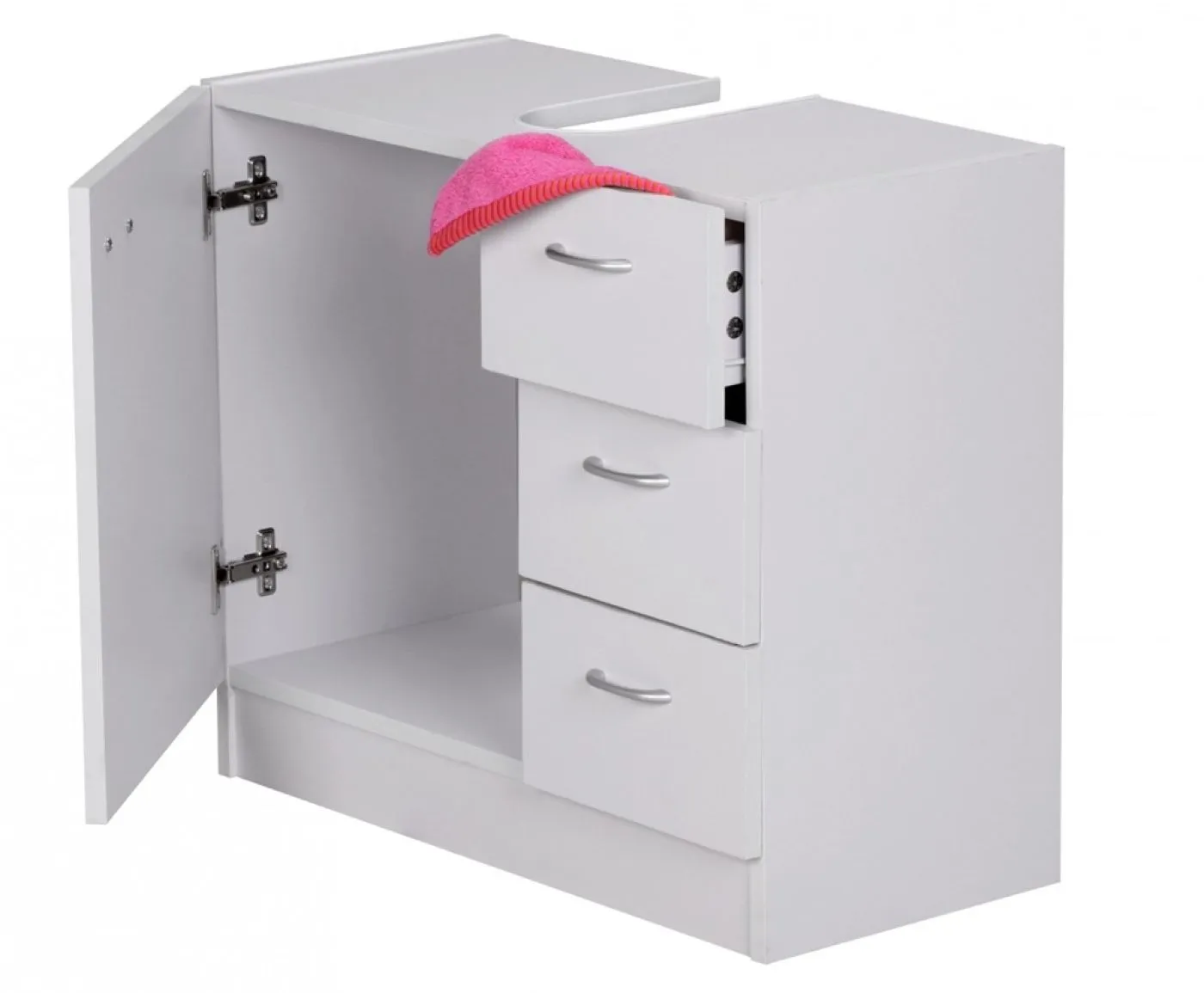 Waschbeckenunterschrank Bathia | mit Schubkästen | weiß