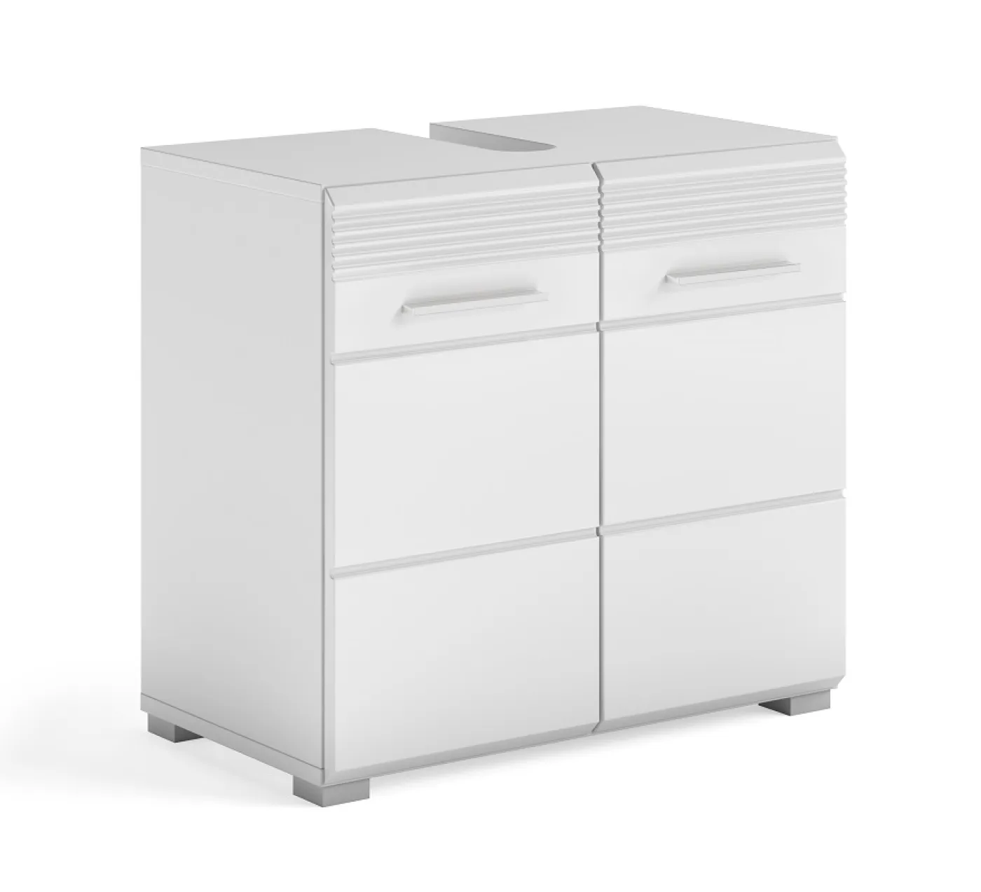 Waschbeckenunterschrank Linus | weiß Hochglanz