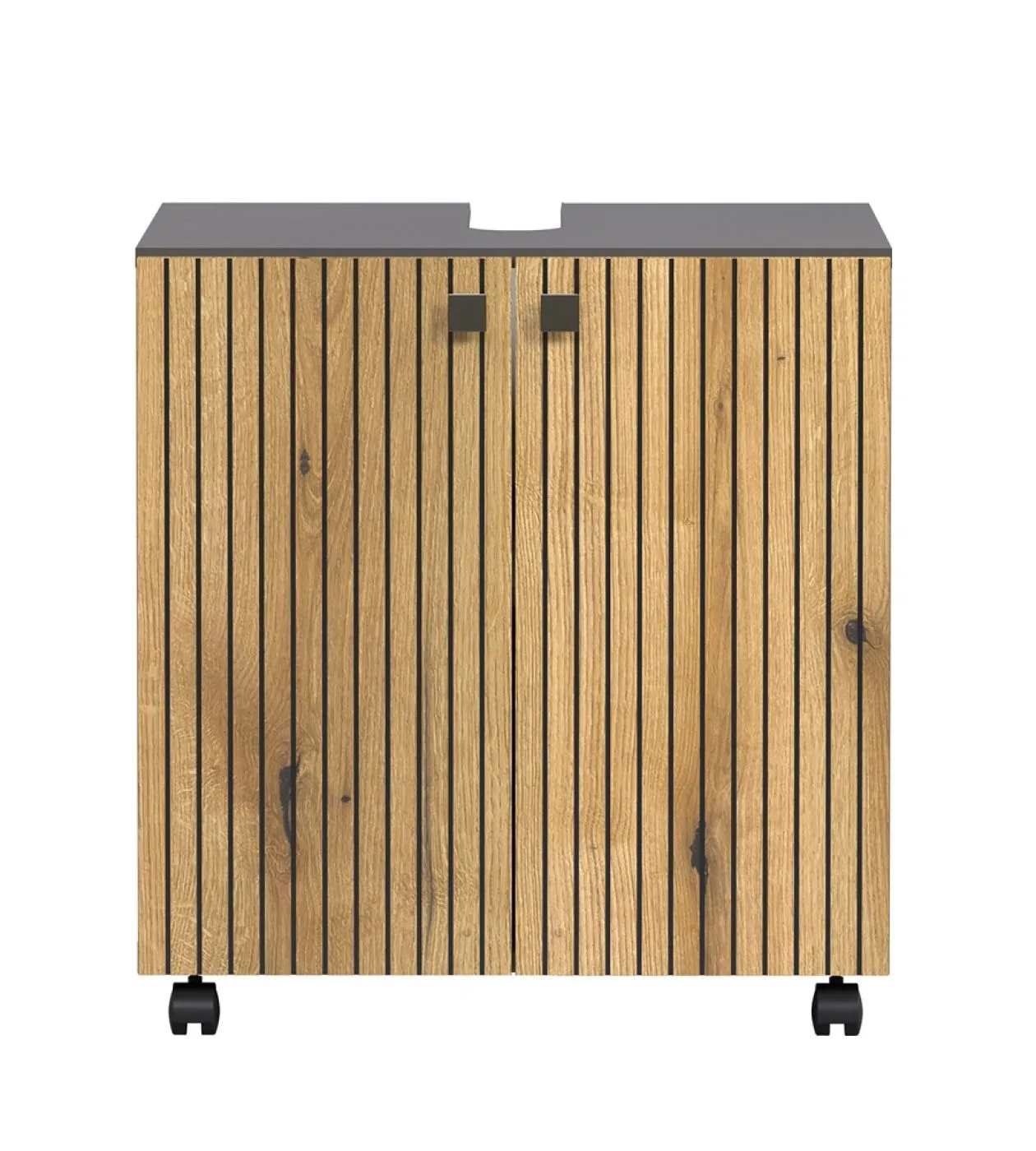 Waschbeckenunterschrank Pure Bliss 1, Evoke Eiche Dekor – Ansicht 3