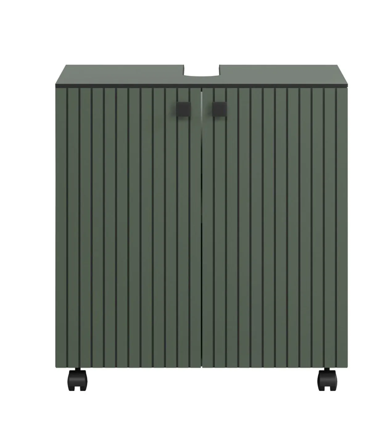 Waschbeckenunterschrank Pure Bliss 1, Grün Dekor – Ansicht 3