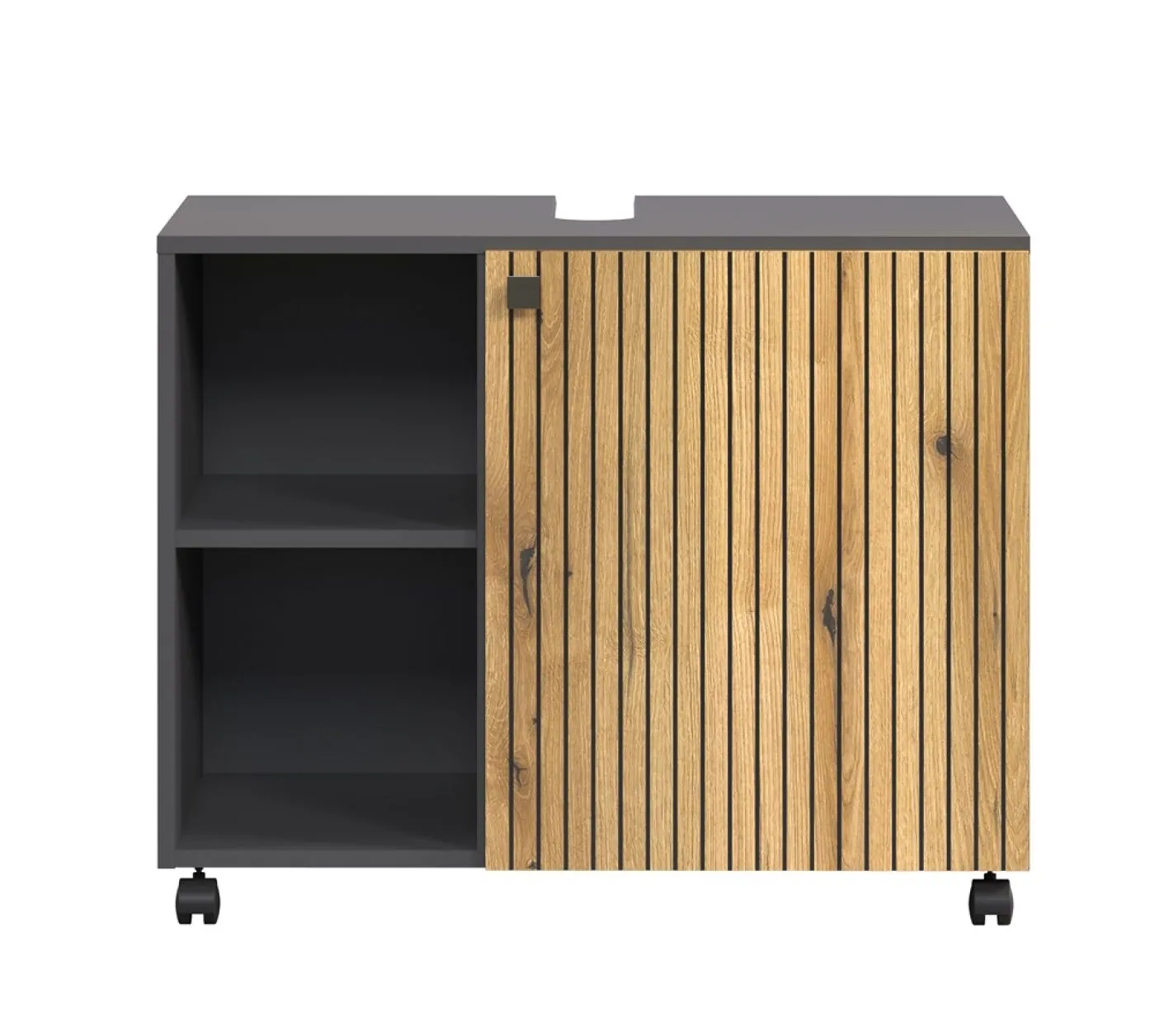 Waschbeckenunterschrank Pure Bliss, Evoke Eiche Dekor – Ansicht 3