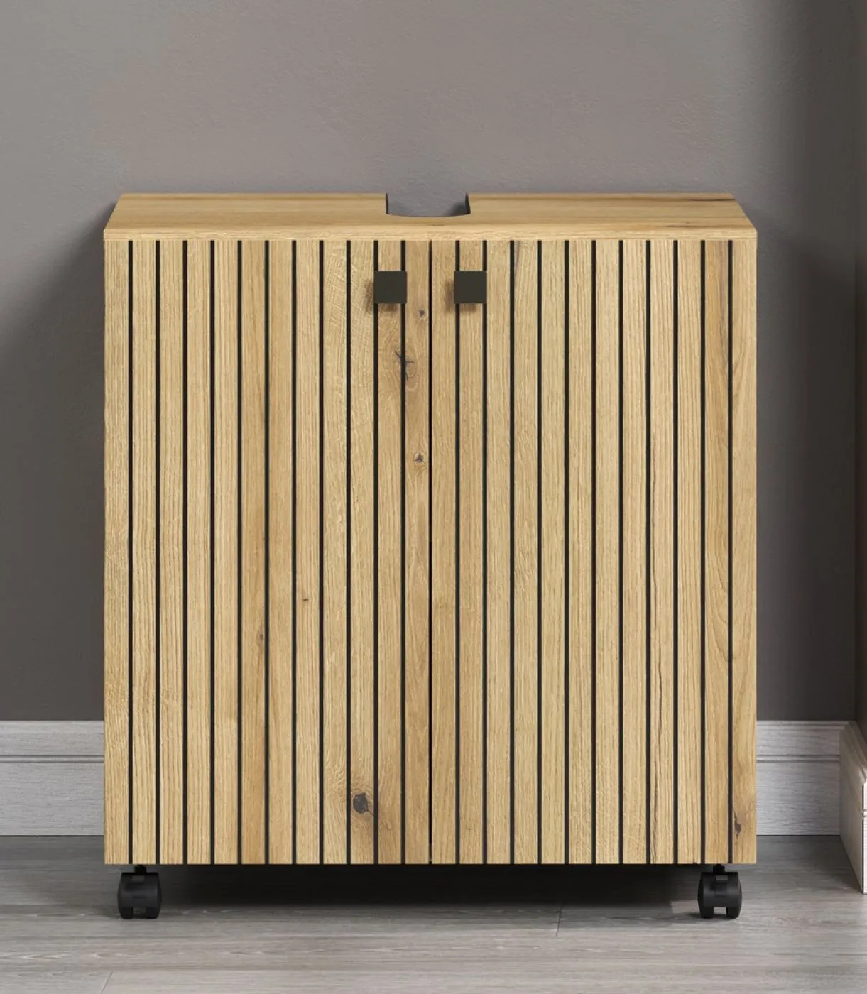 Waschbeckenunterschrank Pure Bliss | Evoke Eiche | 60 cm