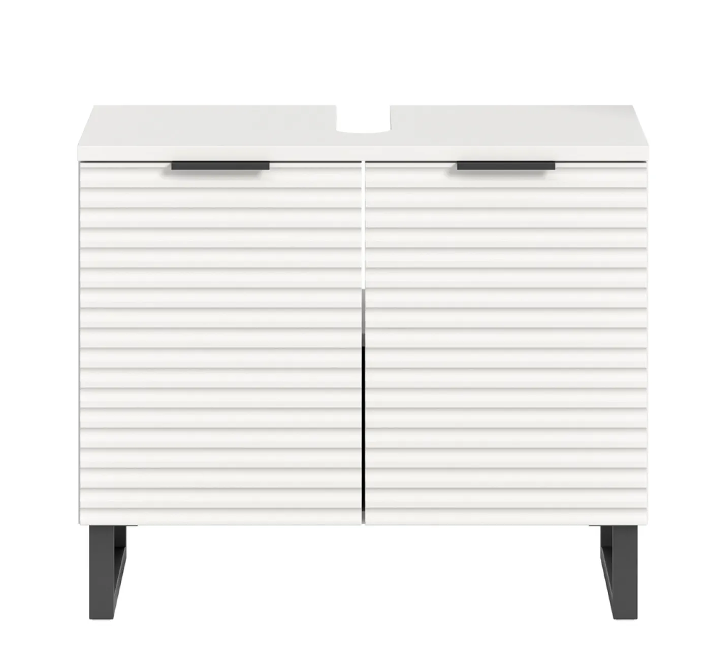 Waschbeckenunterschrank Waschtisch Riff | weiß