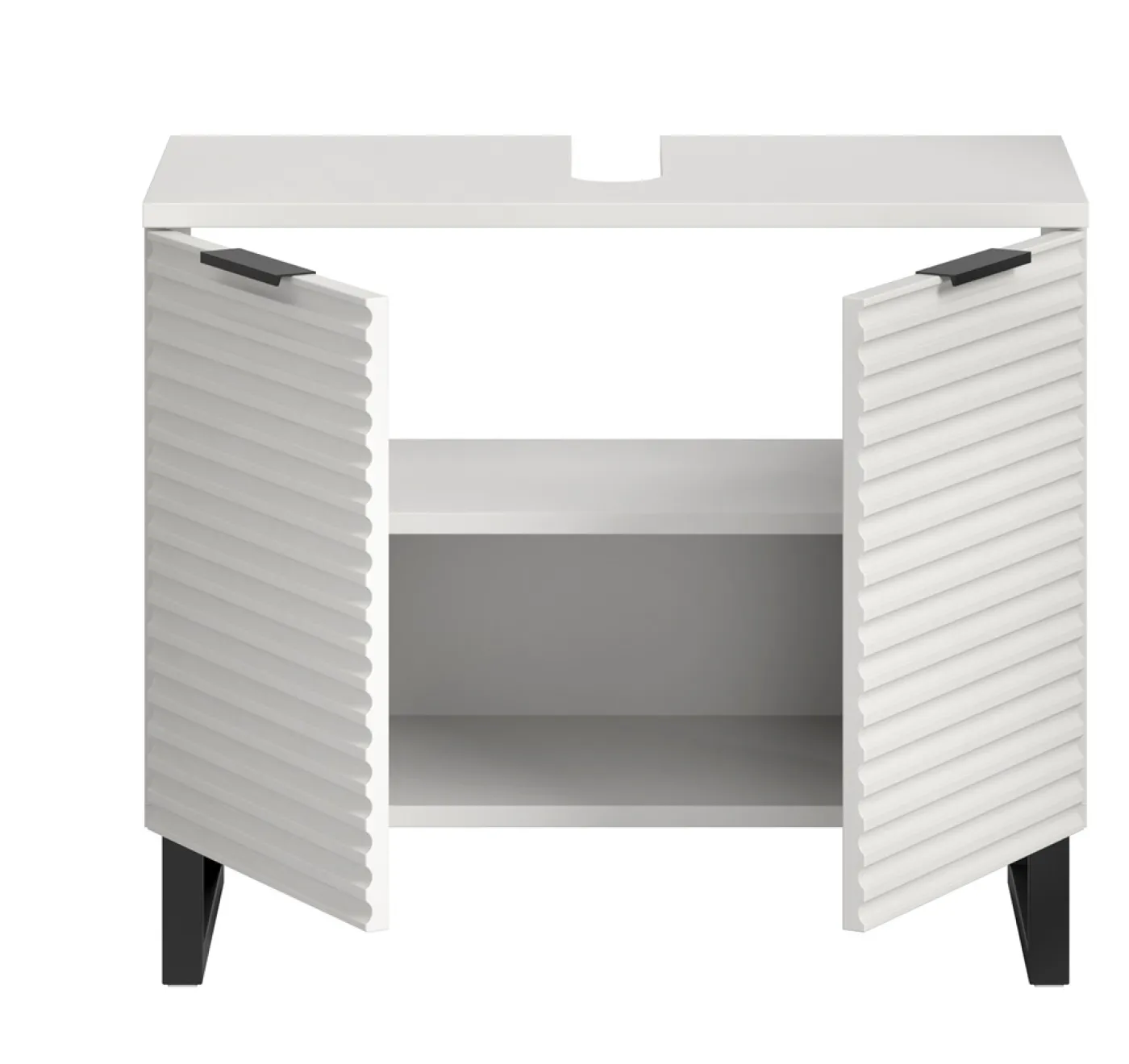 Waschbeckenunterschrank Waschtisch Riff | weiß