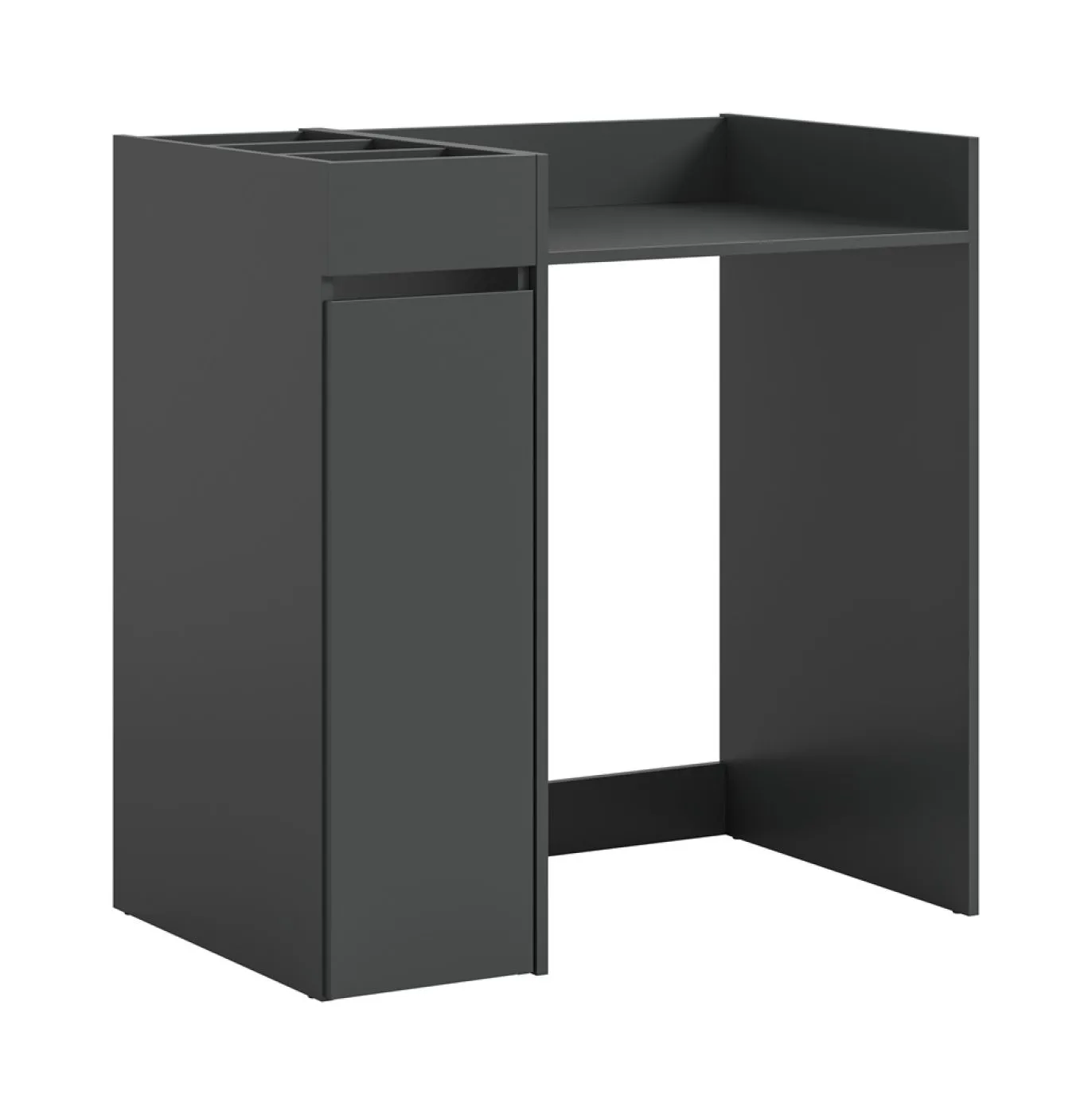 Waschmaschinenumbau Set Free | anthrazit | 4-teilig