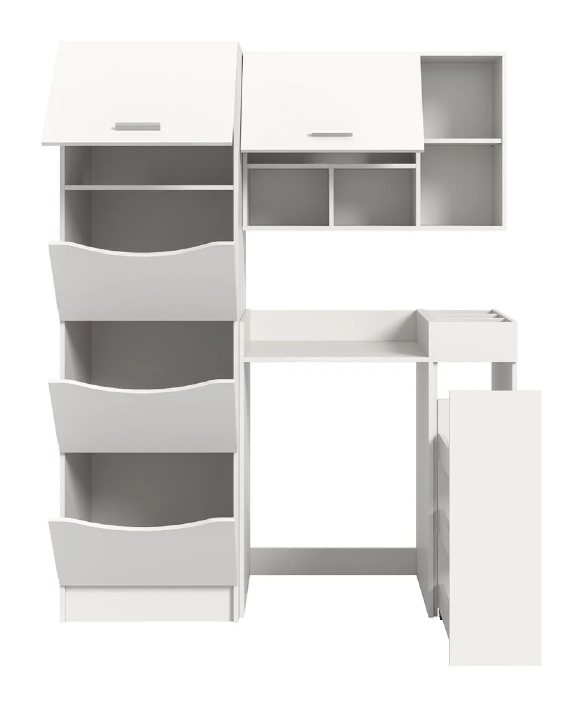 Waschmaschinenumbau Set Free | weiß | 4-teilig