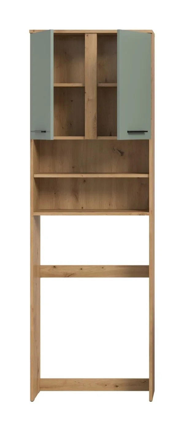 Waschmaschinenschrank Blake | Salbei / Artisan Eiche
