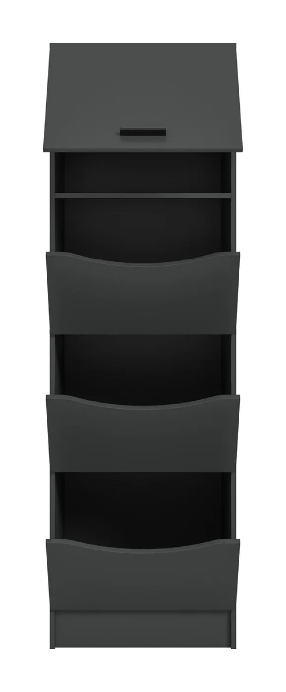 Waschmaschinenschrank Wäscheschrank Free | anthrazit