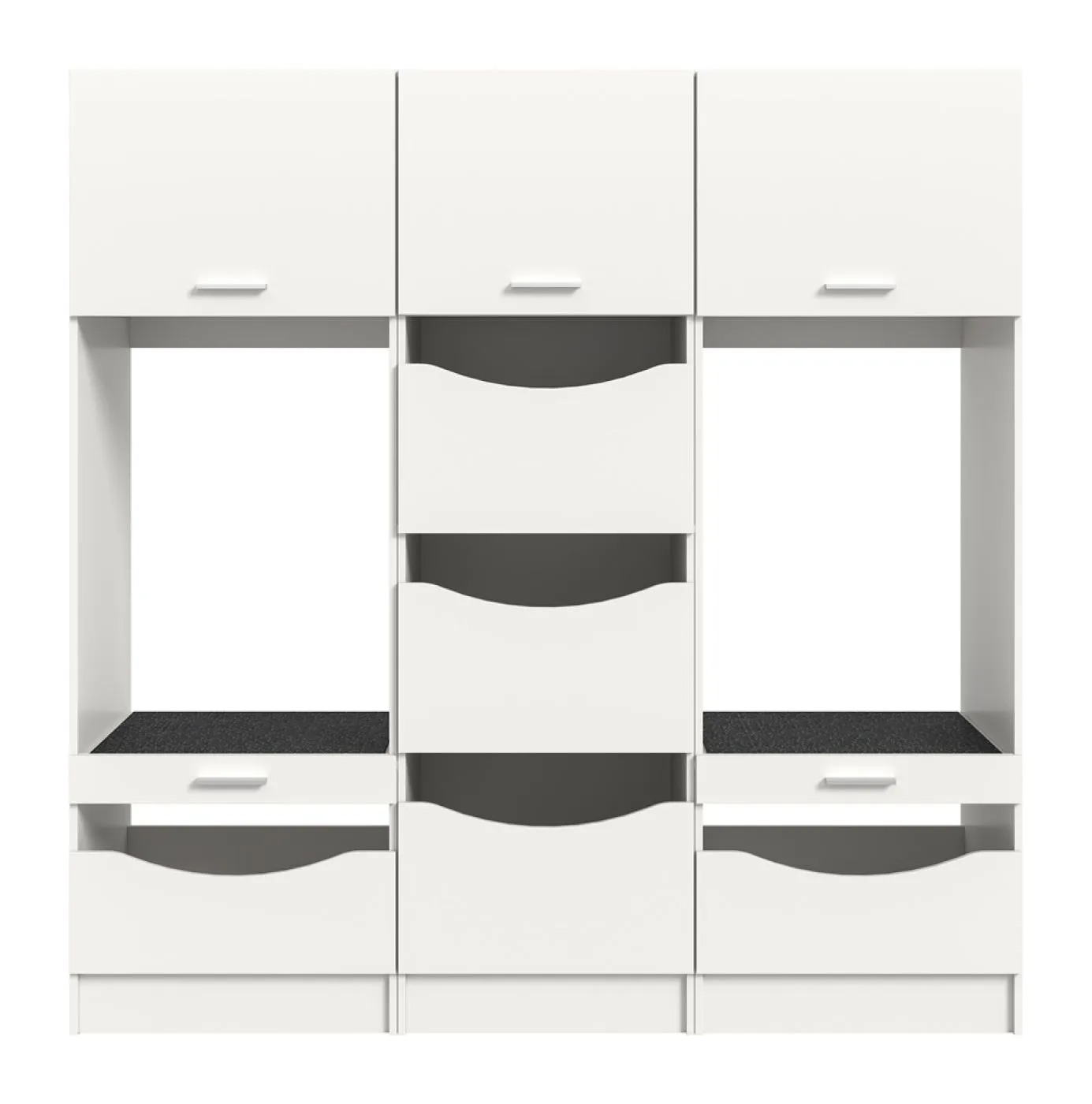 Waschmaschinenumbau Set Free 2 | weiß | 3-teilig