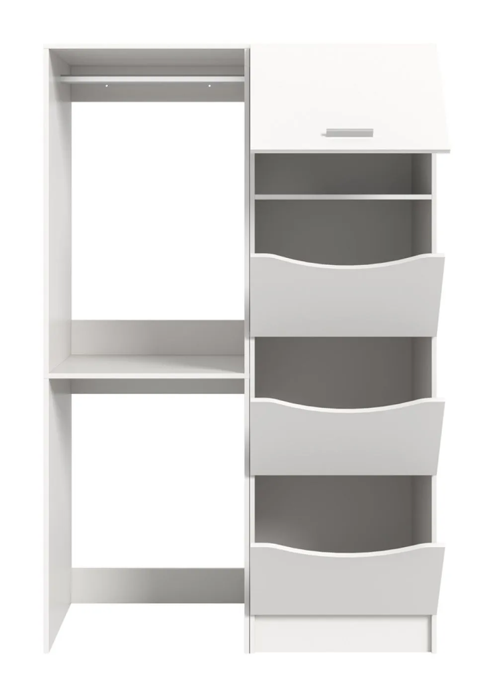 Waschmaschinenumbau Set Free 5 | weiß | 2-teilig