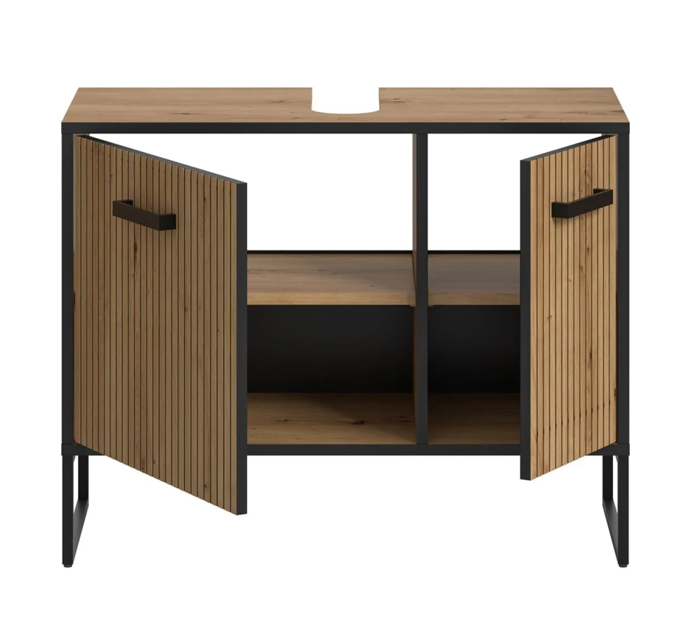 Waschtisch Bagno | mit Türen | Artisan Oak