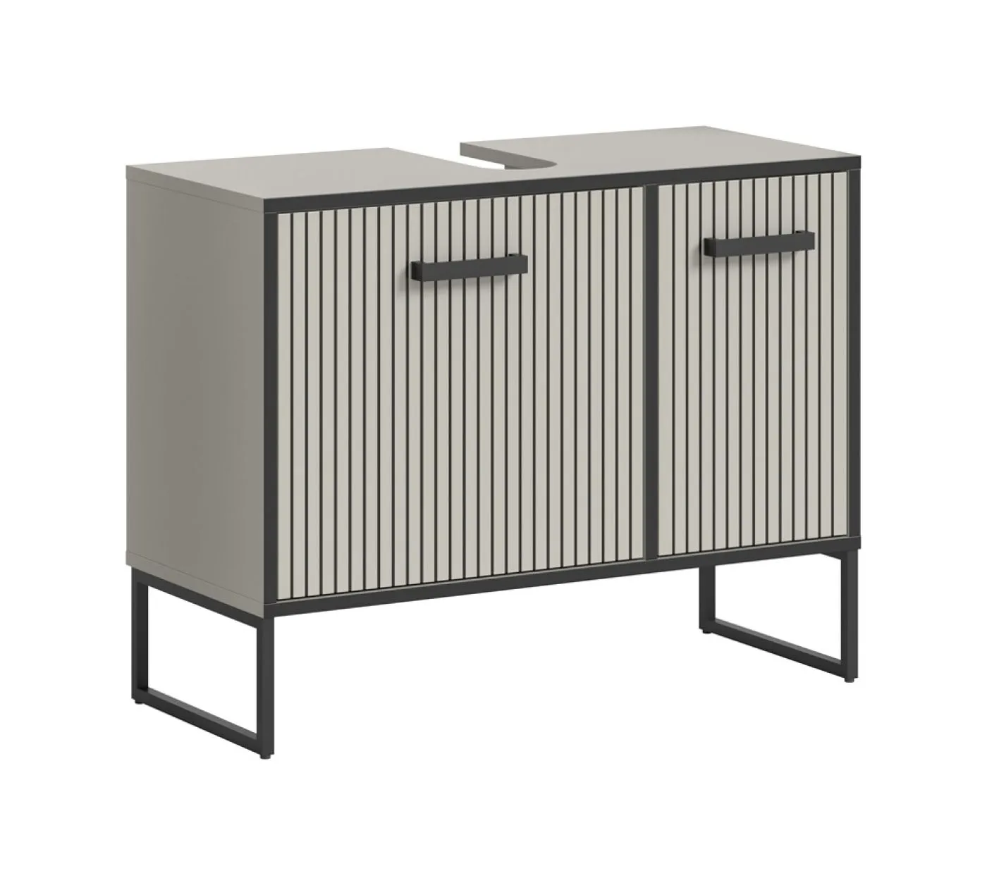 Waschtisch Bagno | mit Türen | Kaschmir