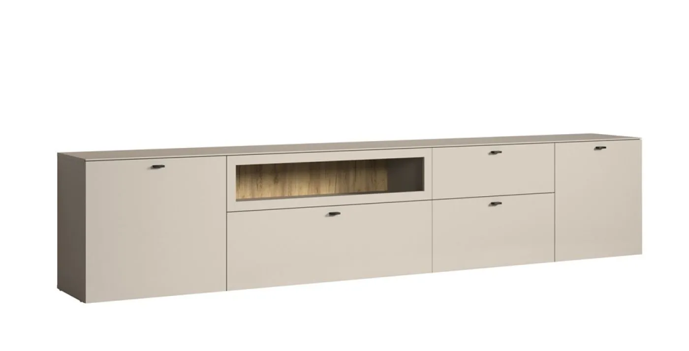Wohnkombination Bellugi, 2-teilig, Cashmere Dekor – Ansicht 4