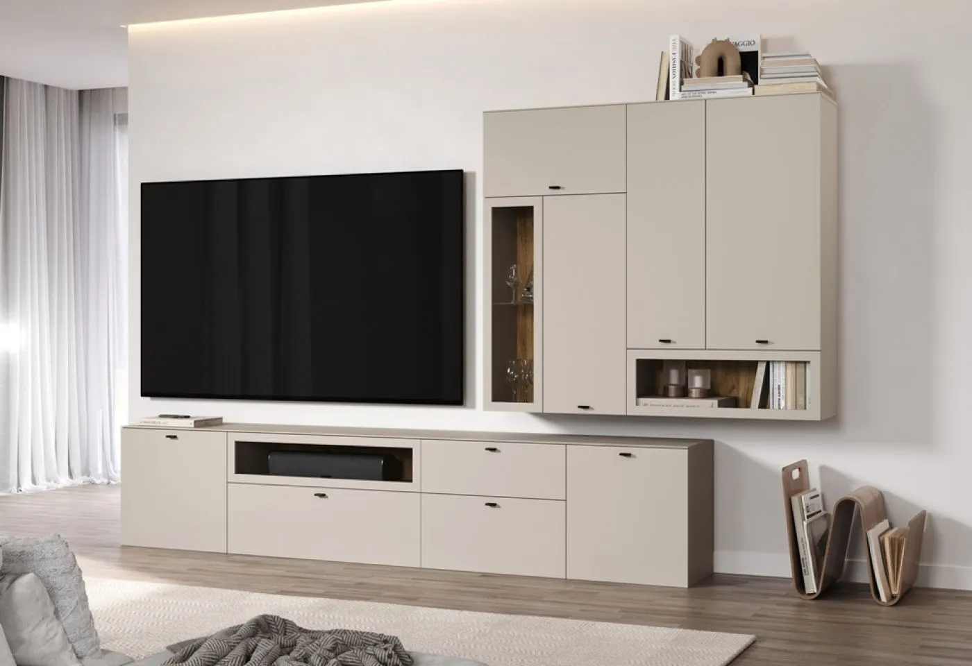Wohnkombination Bellugi, 2-teilig, Cashmere Dekor – Ansicht 10