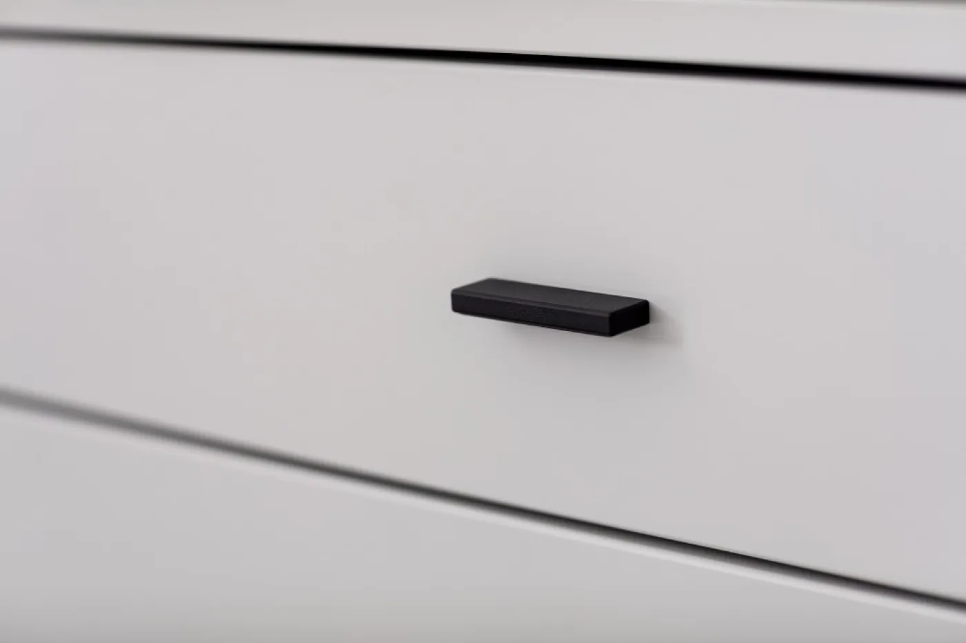 Wohnkombination Louisiana | Modern White | 3-teilig | TV-Board mit Bandbeleuchtung