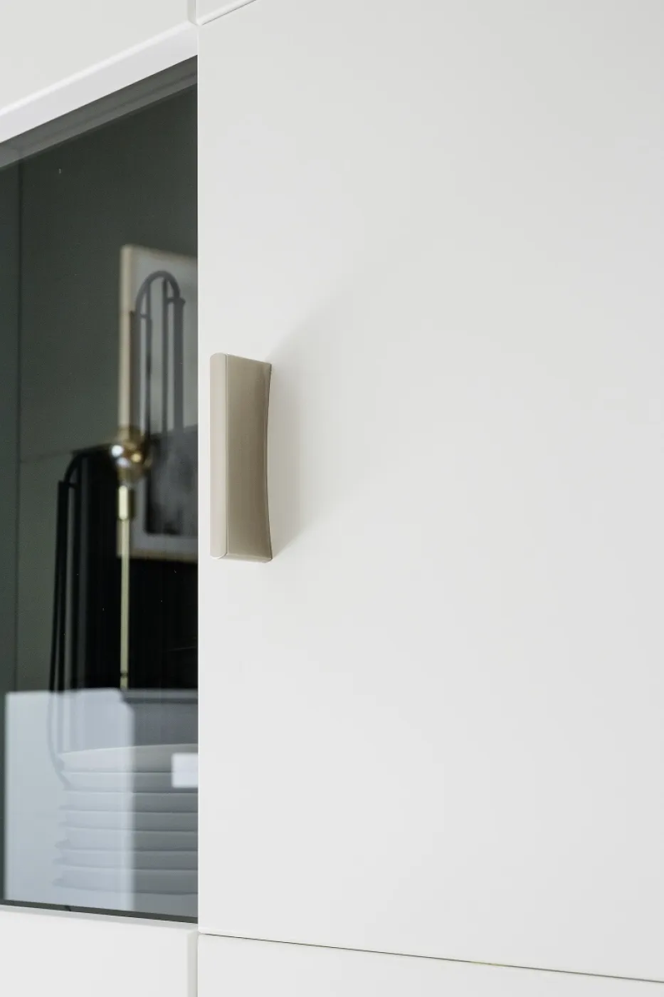 Wohnwand Anbauwand Amora | weiß matt | 3-teilig