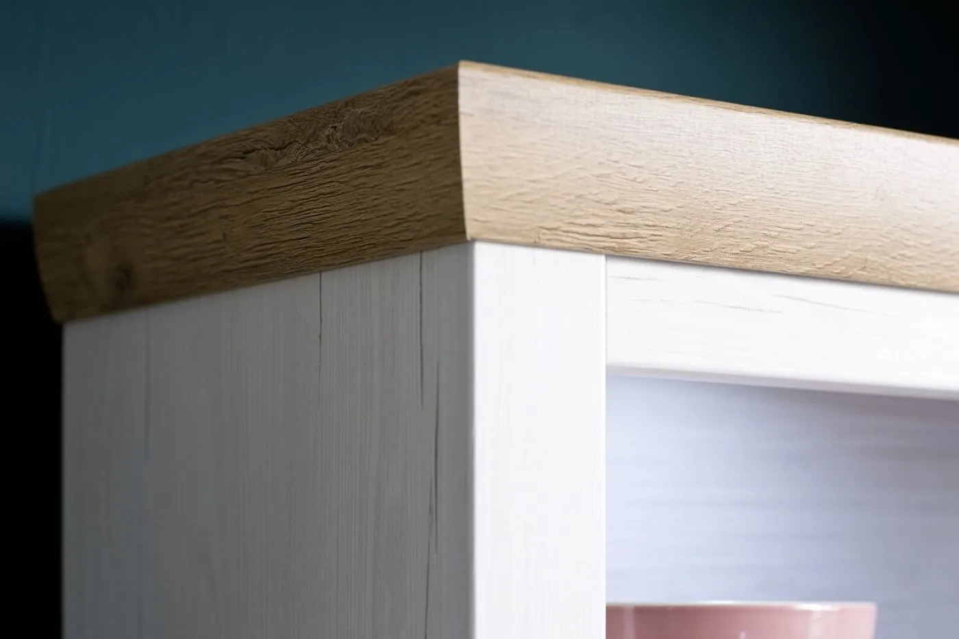 Wohnwand Anbauwand III Brixen | Landhaus modern | Pinie Aurelio / Grandson Oak | 4-teilig | LED Beleuchtung