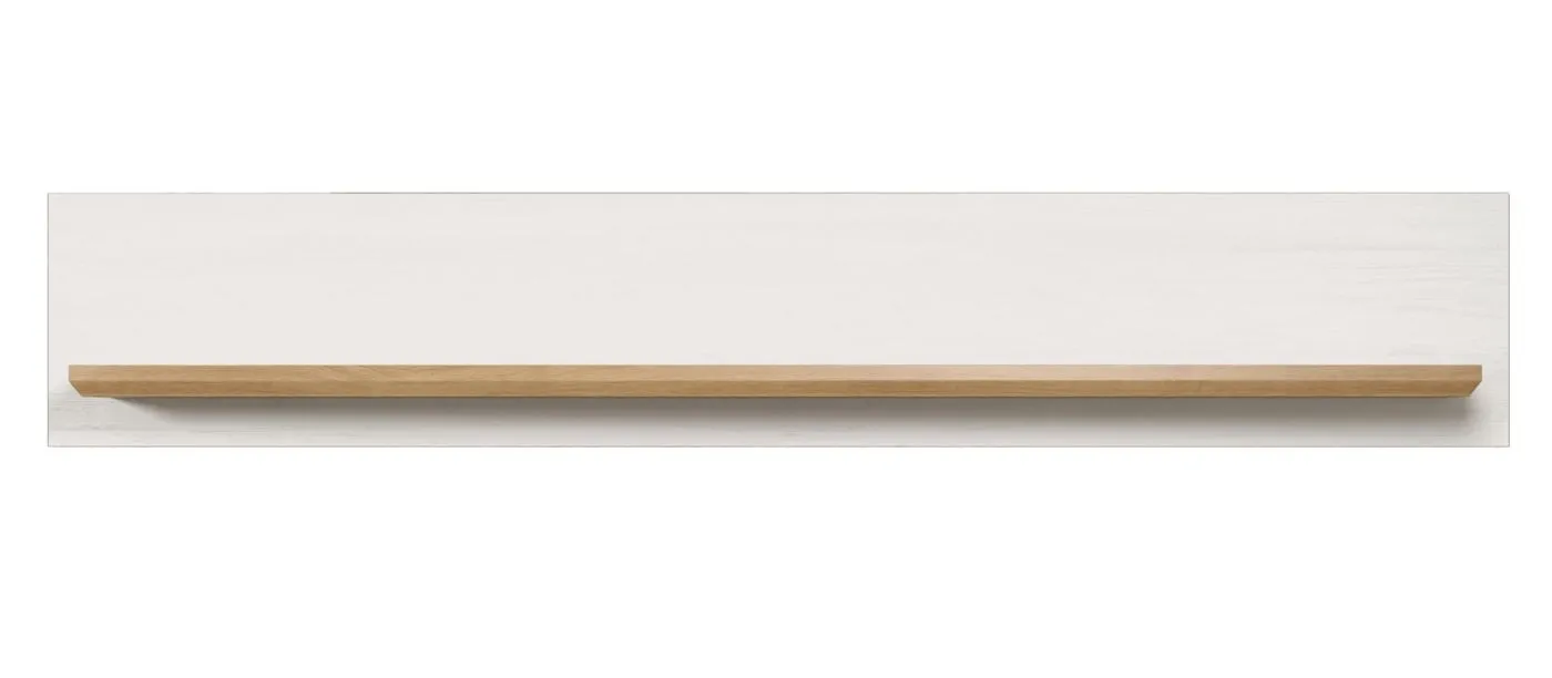 Wohnwand Anbauwand Shade, 4-teilig, im Wohnzimmer, Wand mit TV-Lowboard, Wandregalen und Vitrinen-Elementen – Ansicht 11