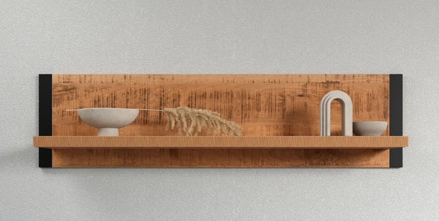 Wohnwand Enna, 4-teilig, Mango Dekor – Ansicht 8