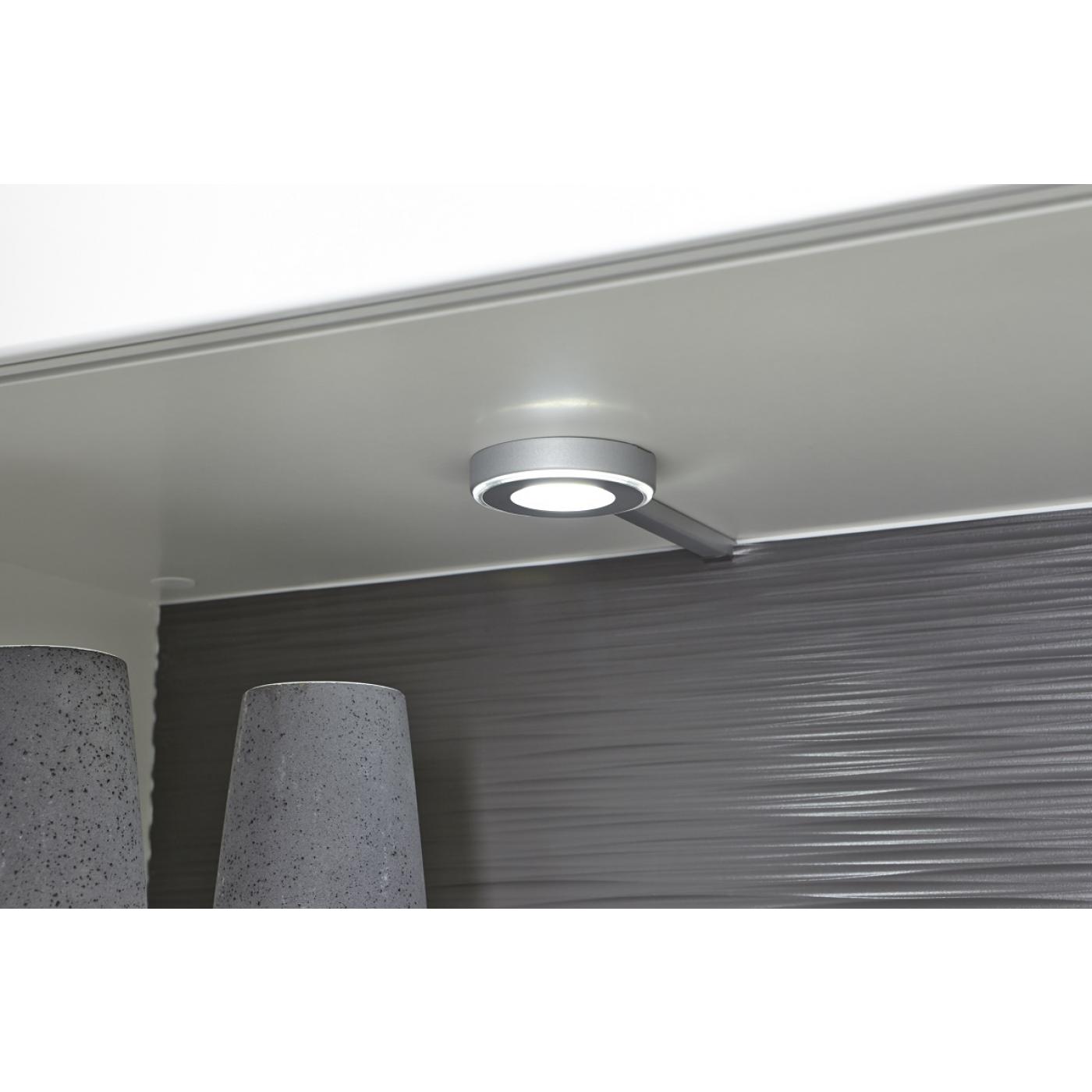 Wohnwand Trento 1 | weiß Hochglanz | 4-teilig | LED Beleuchtung