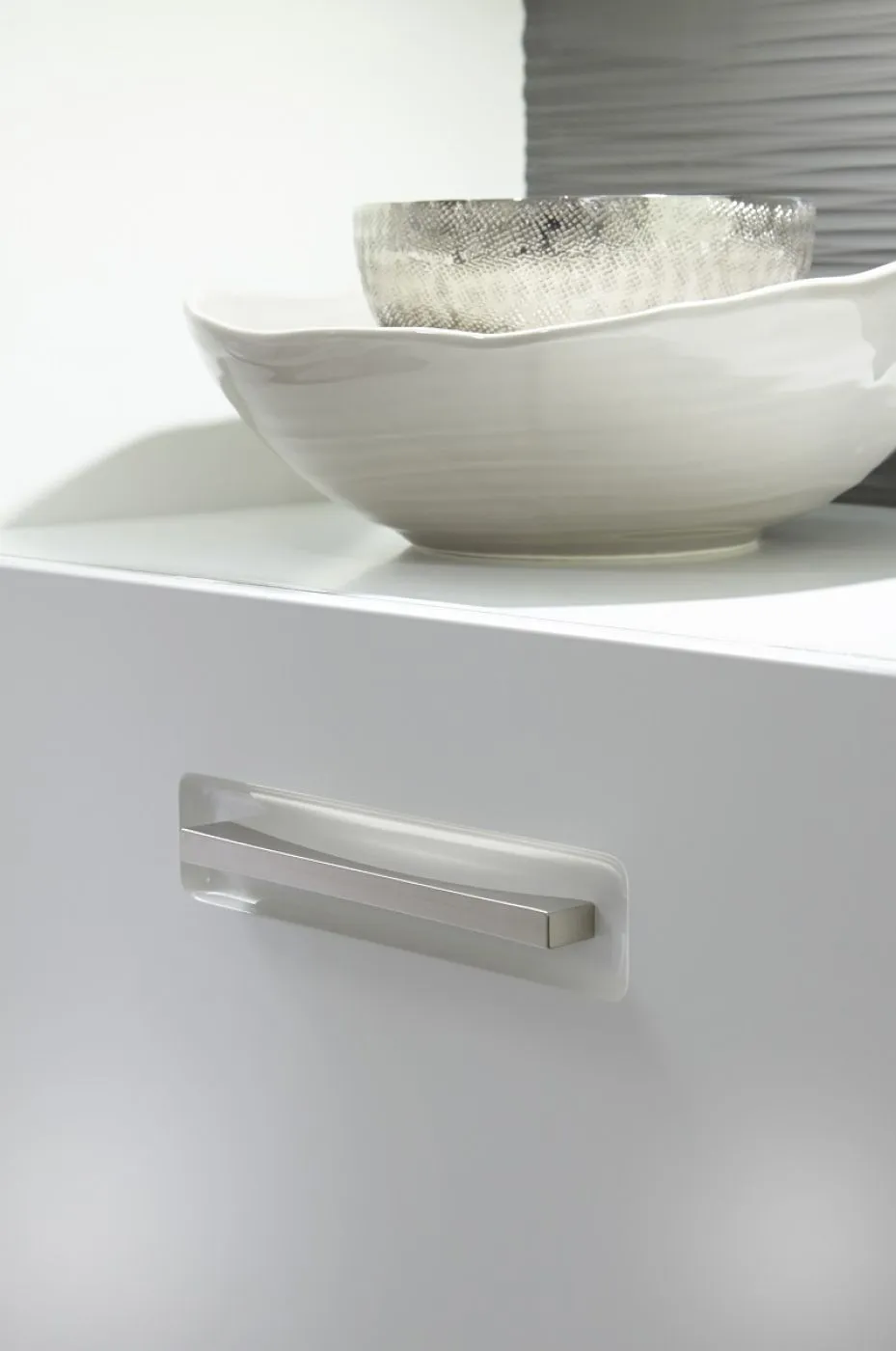 Wohnwand Trento 1 | weiß Hochglanz | 4-teilig | LED Beleuchtung 6