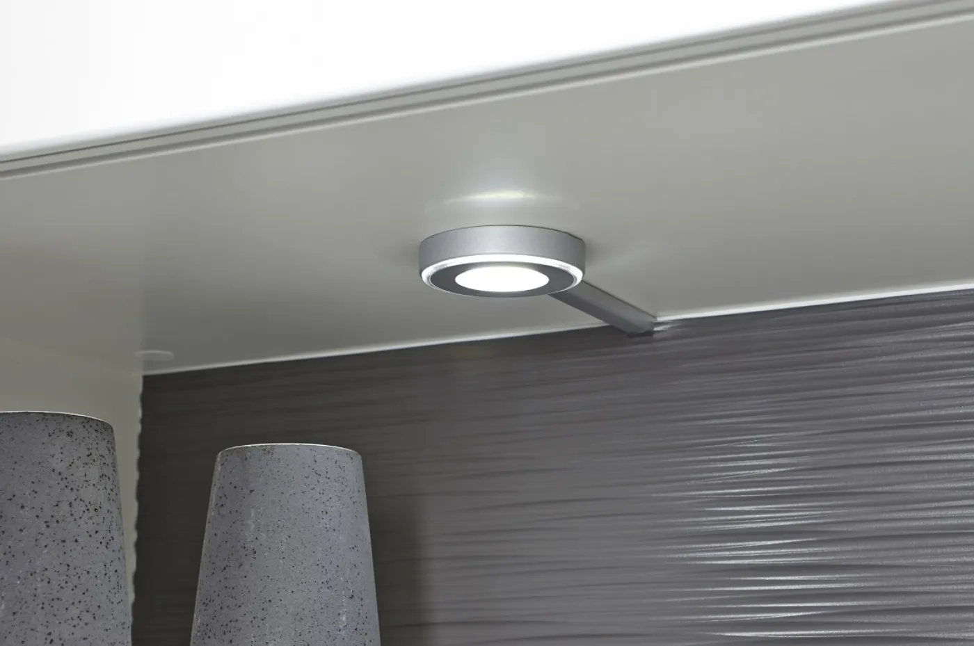 Wohnwand Trento 2 | weiß Hochglanz | 4-teilig | LED Beleuchtung