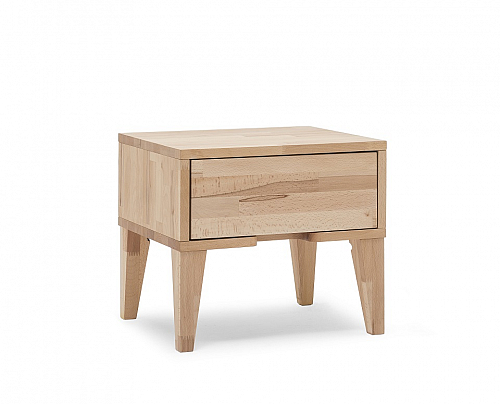 Nachttisch Jasmine | mit Schubkasten | Kernbuche massiv | geölt