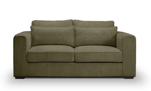 2,5-Sitzer Polstersofa Almera | 200cm | Cordstoff | khaki