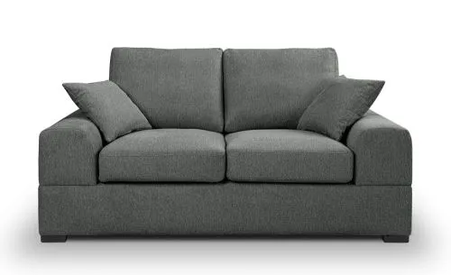 2-Sitzer Polstersofa Veda | 182cm | Strukturstoff | grau