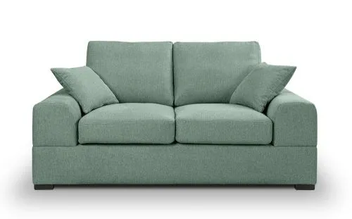 2-Sitzer Polstersofa Veda | 182cm | Strukturstoff | petrol