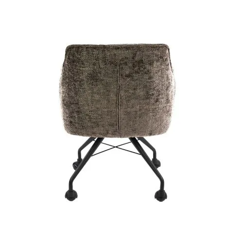 2er Set Stuhl Joli | mit Rollen | Hoven taupe