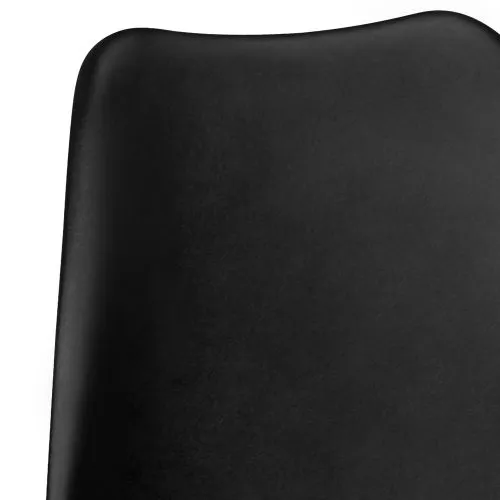 2er Set Esszimmerstuhl Avanti | Kunstleder | schwarz