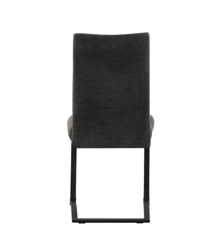 2er Set Freischwinger Leni | Strukturstoff | anthrazit