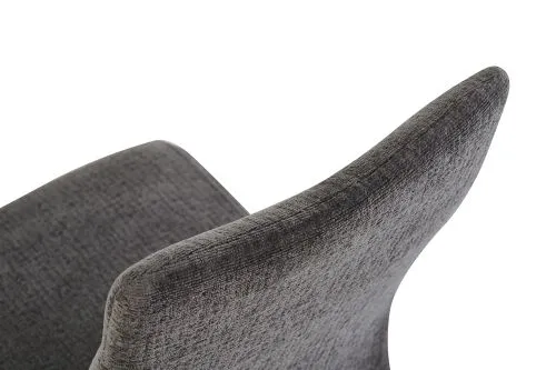 2er Set Freischwinger Leni | Strukturstoff | anthrazit