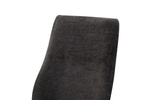 2er Set Freischwinger Tina | Strukturstoff | anthrazit