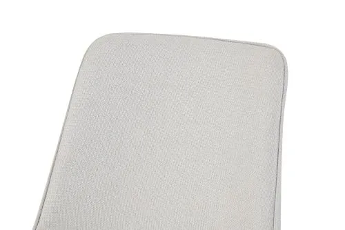 2er Set Stuhl Emilia | Webstoff | drehbar | creme