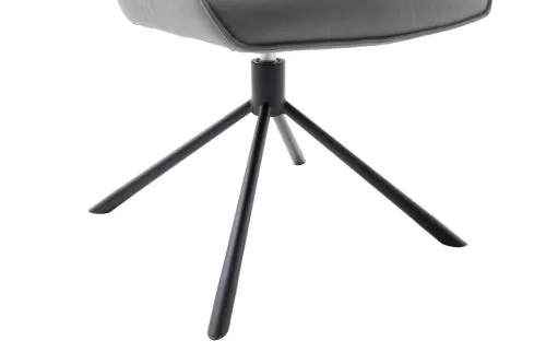 2er Set Stuhl Marin | drehbar | anthrazit