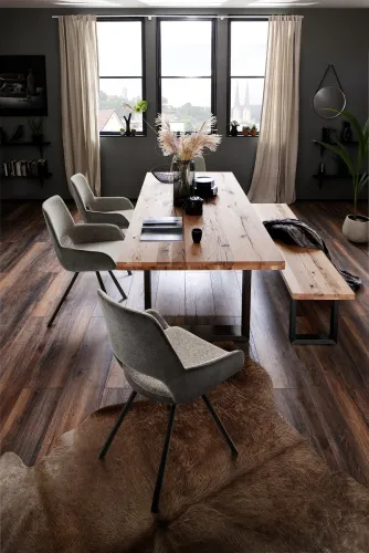 2er Set Stuhl Parana | mit Armlehnen | melange