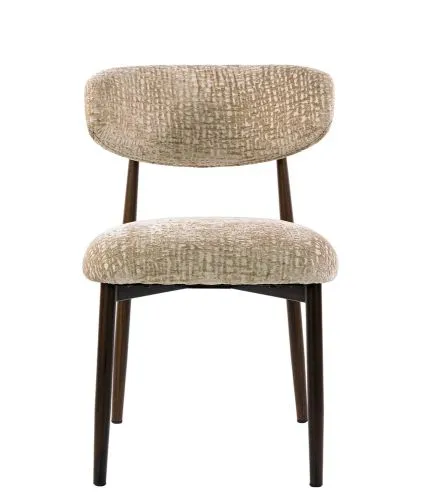 2er Set Stuhl Savena | Monti Stoff / Strukturgewebe | sand